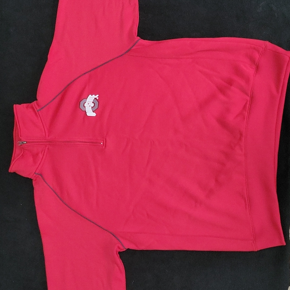 Ohio State long sleeved sweat shirt.